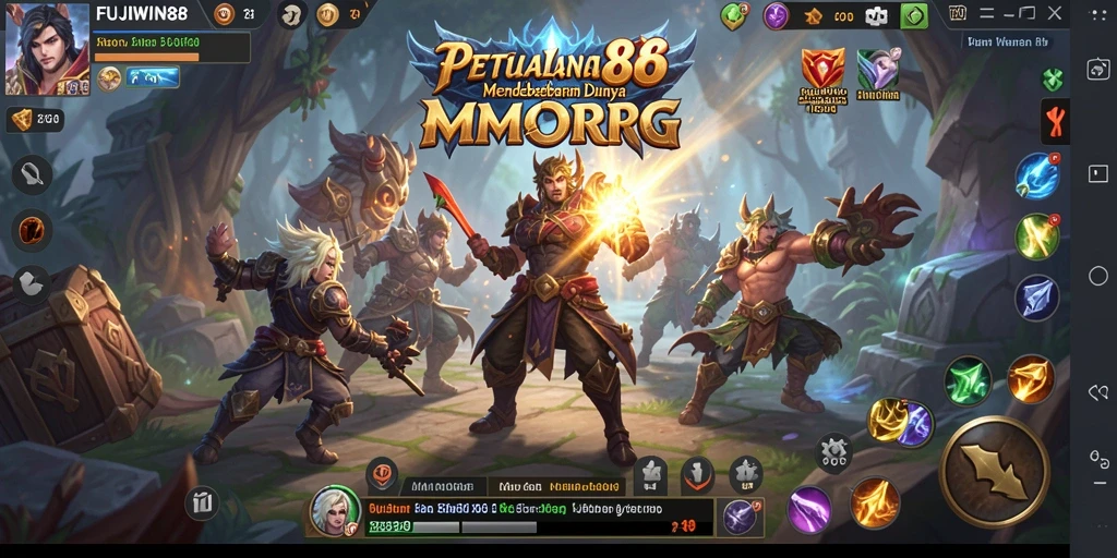 Tangkapan layar menarik gameplay seru di FUJIWIN88.