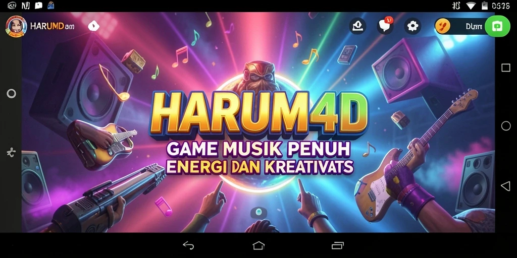 Tampilan gameplay HARUM4D yang interaktif dan menarik.