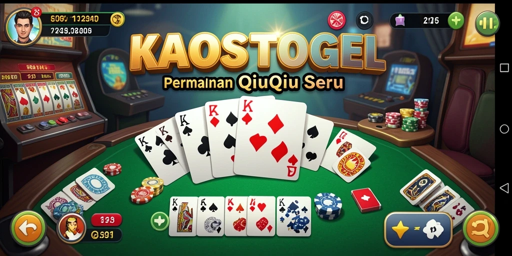 Tangkapan layar permainan KAOSTOGEL yang seru dan menarik.