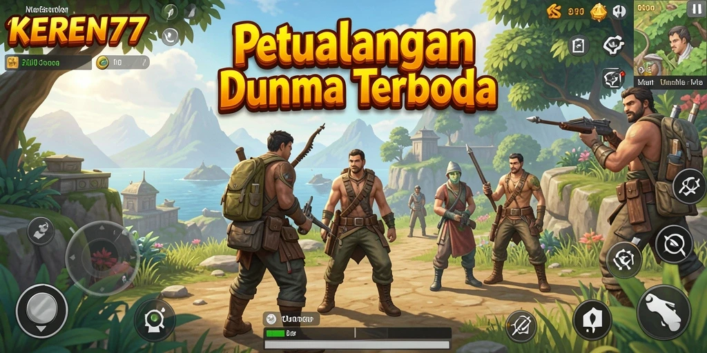 Tangkapan layar KEREN77 menunjukkan gameplay Open World yang imersif.