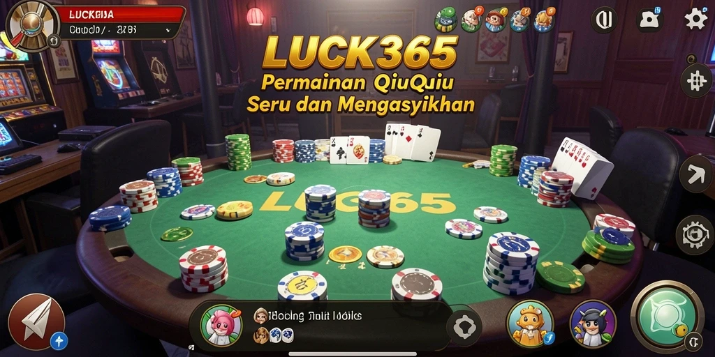 Gameplay QiuQiu yang seru dengan grafis menarik.