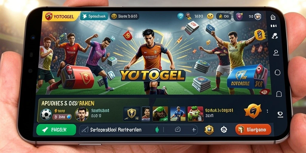 Tampilan antarmuka YOTOGEL yang menarik dan informatif.