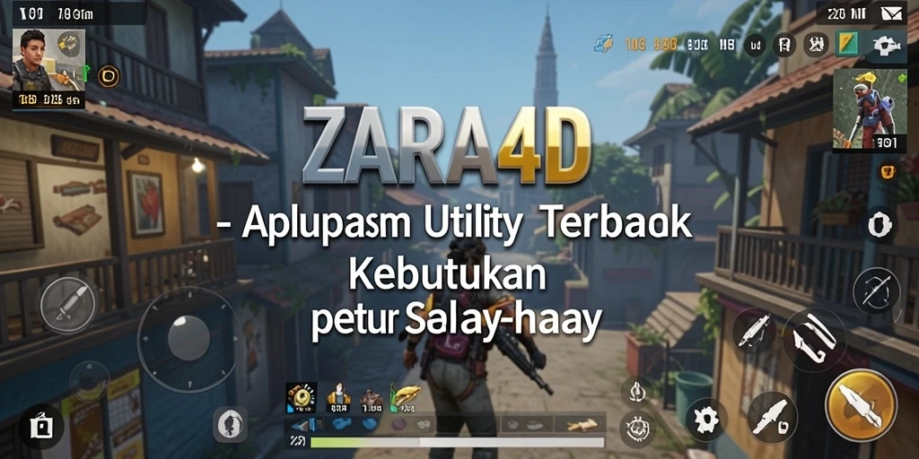 Tampilan antarmuka ZARA4D yang sederhana dan efektif.